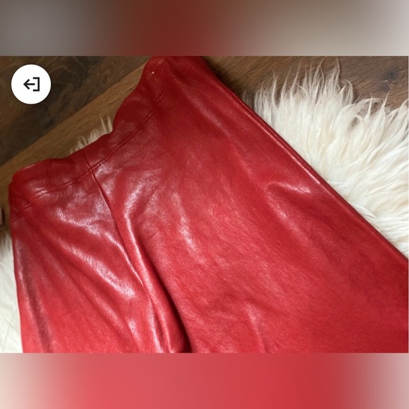 Alice & Olivia Red Leather Zip Fly Pants
Size 2 - Picture 5 of 14